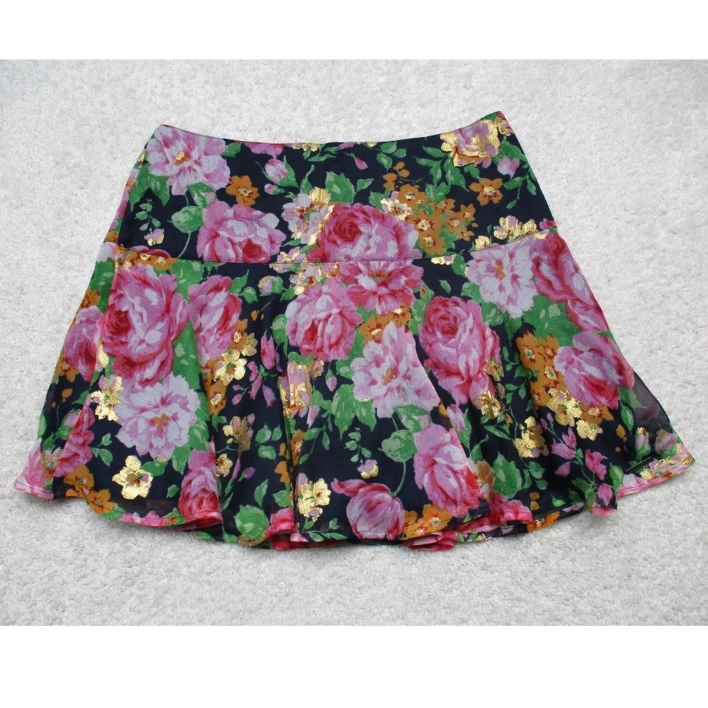Abercrombie & Fitch Vintage Y2K Mini Skirt Flare Lightweight Size 0/25